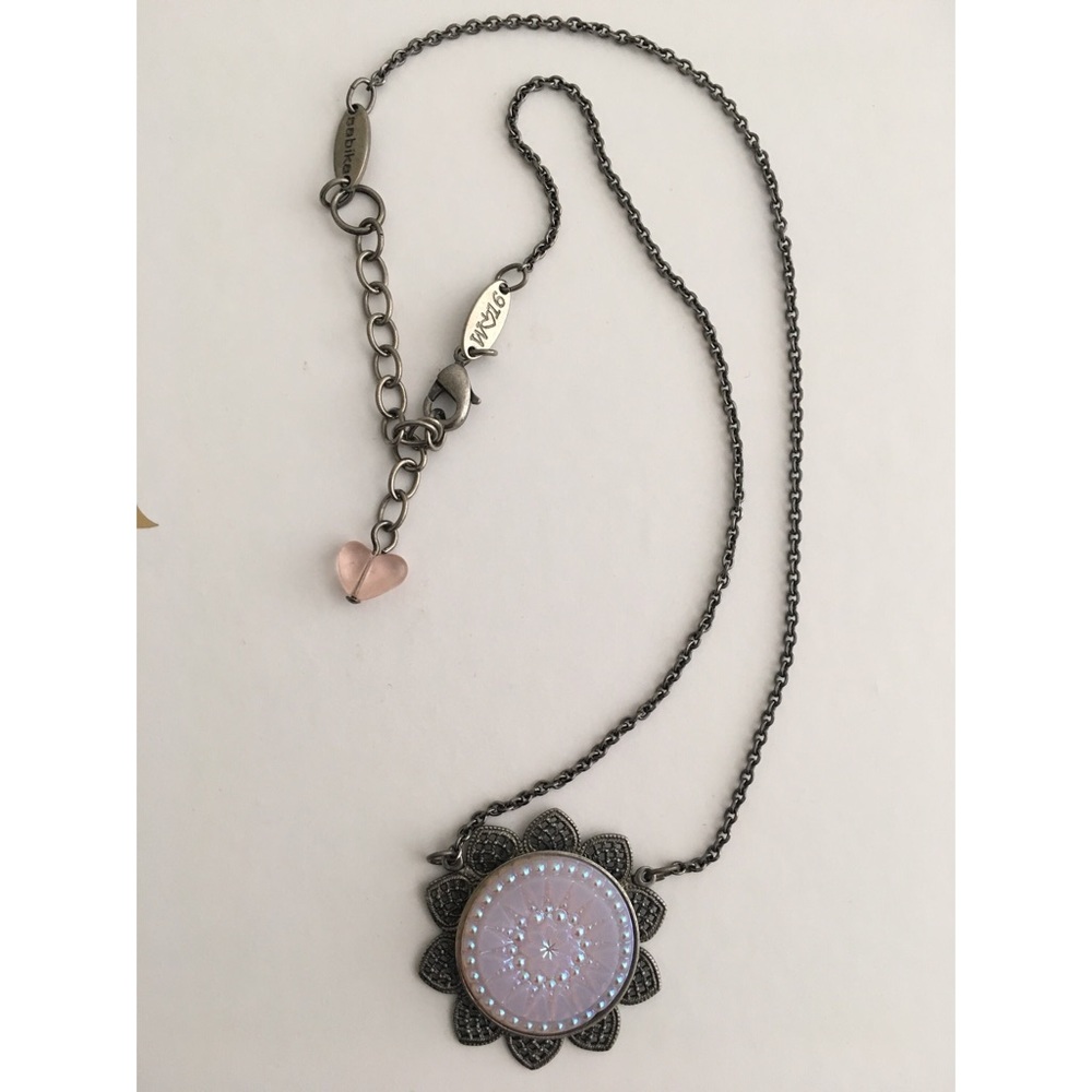 Sabika medallion necklace